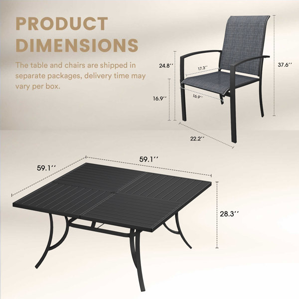 Dimensions du produit