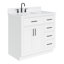 Meuble-lavabo simple en bois massif 36 po Tidworth avec plateau en quartz Carrara de 1,5 po-1763275037-1763275034-1805328807
