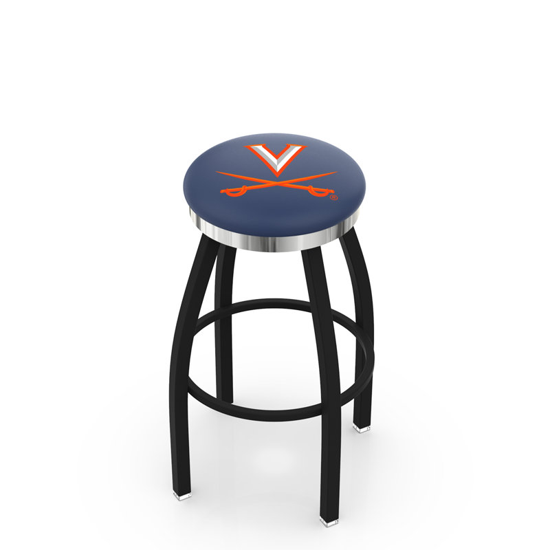 NCAA 36" Swivel Bar Stool, Virginia