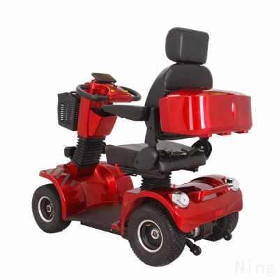 Heavy Duty Mobility Scooter For Seniors With Electromagnetic Brake,500w Motor 330lbs Capacity Electric All Terrain Powered Mobility Scooter
