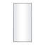 Miroir mural en bois avec un cadre fin et minimaliste-413346714-413346694