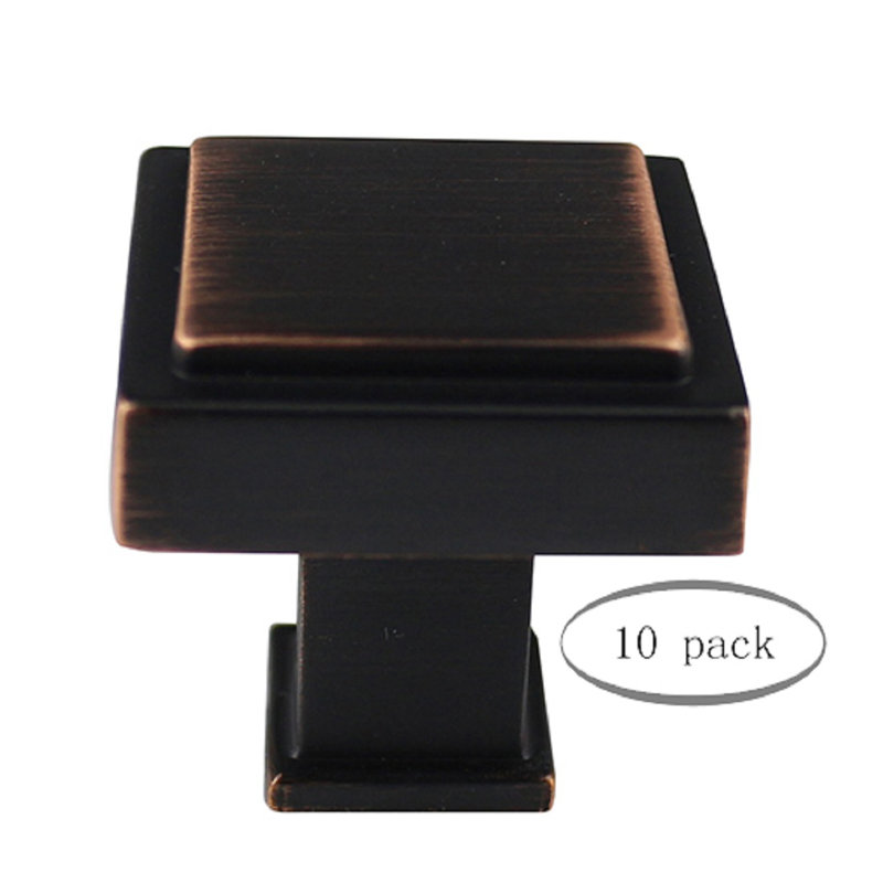 Maryan Square Knob Multipack, Brushed Satin Nickel