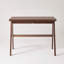 Bureau d'ordinateur 100% bois d'hévéa massif, bureau d'écriture rétro avec tiroir, pieds robustes en A, 39,37 po x 21,65 po, 0,7 po