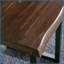 Table basse Rustic Live Edge Brown