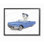 "Chien avec lunettes de soleil en bleu convertible" par Danny Gordan - Impression sur toile