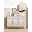 Cabinet With Shell Pattern Doors