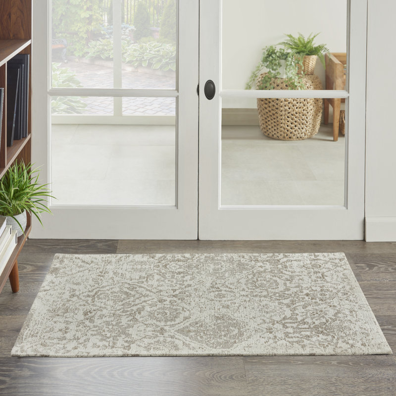 Tapis ivoire Gwenn, Rectangle 2 pi 3 po x 3 pi 9 po