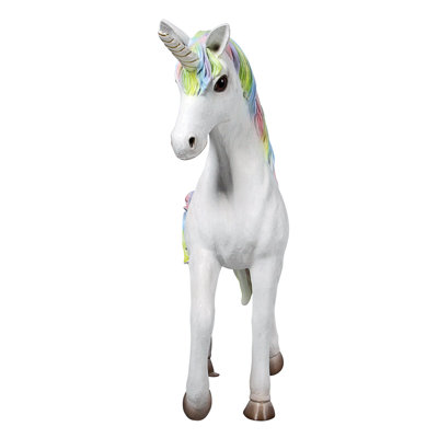 Statue de licorne mystical magique scintillante
