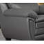 Fauteuil club en cuir fleur Coyle-25936369