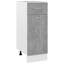 Louiza Drawer Bottom Cabinet Lyon 30x46x81.5 cm Engineered Wood-207403894