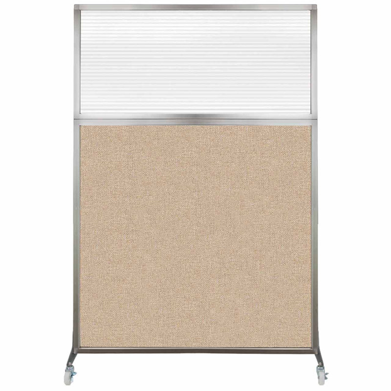 Cloison de bureau Hush, Longueur 48 po, Latte