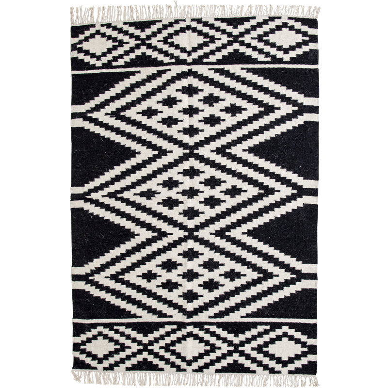 Murgo Abstract Hand Woven Area Rug, Rectangle 170 x 240cm