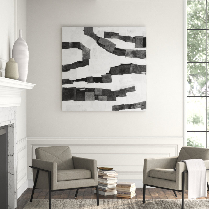 First Steps Giclee Wall Art Décor By Barclay Butera Print by Barclay Butera, 24" H x 24" W, Image Brush Gel