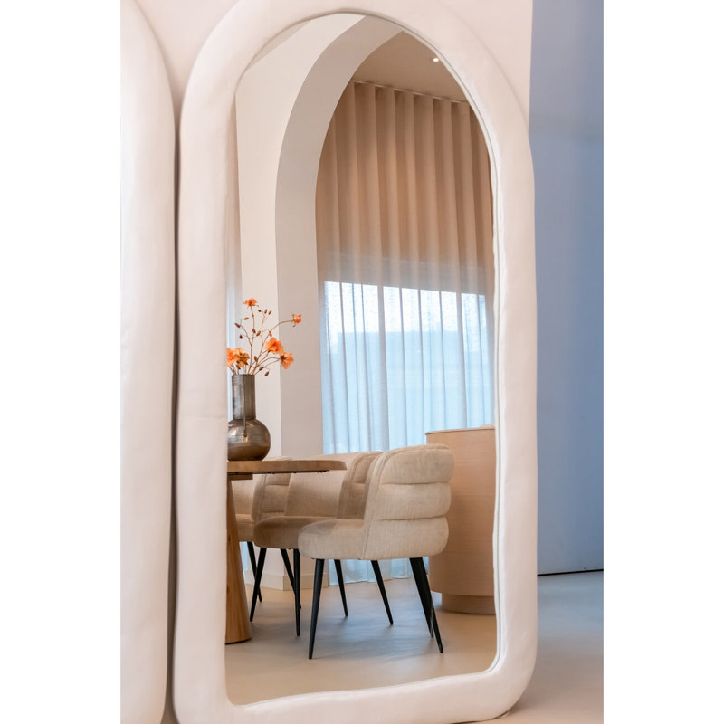 Dining Chair Upholstered Dining Chair, Beige