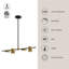Jayden 4 - Light LED Pendant-1656588585