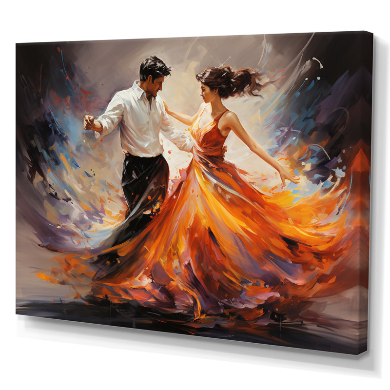 Soulful Dancing III - Entertainment Canvas Prints, 30" H x 40" W x 1.5" D, Wrapped Canvas