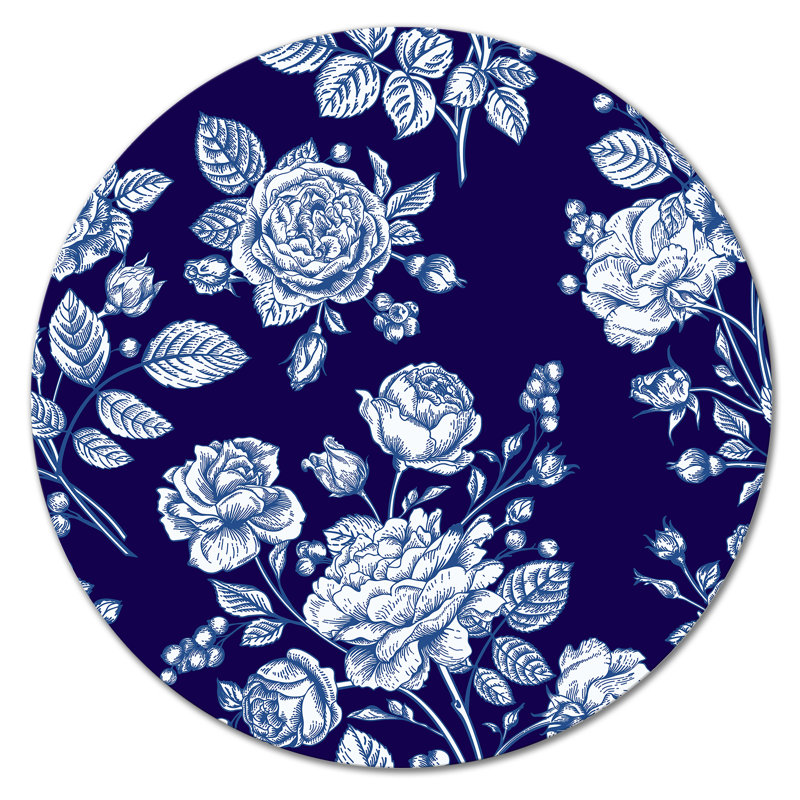 Roses - peinture sans cadre, H 11 po x l 11 po