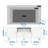 Luxury Fluted TV Stand, Entertainment Center For Tvs Up To 65", Modern Media Console With Drawer And Cabinets, TV Console For Living Room Bedroom-1667732433