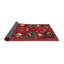 Tapis traditionnel rouge / vert / brun-1244648756