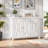 35" Farmhouse Shoe Cabinet with Doors, Large 4-Tier Entryway Shoe Storage Organizer for Home Hallway-10244935