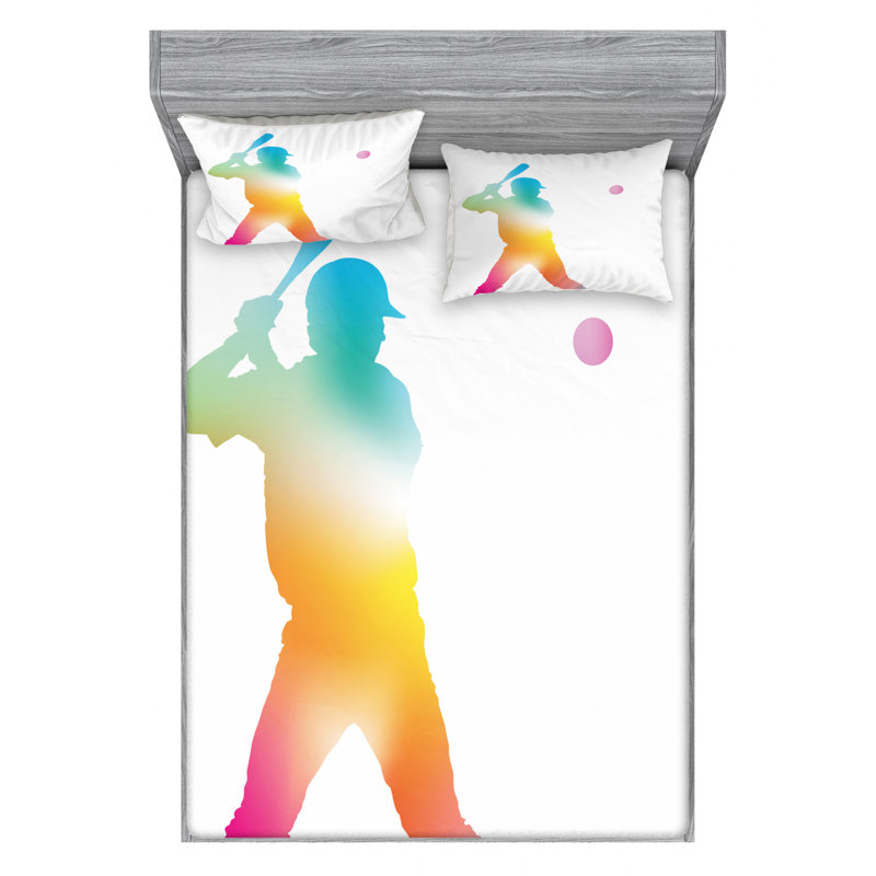 Microfiber Sheet Set, Full Sheet Set with Fitted Sheet