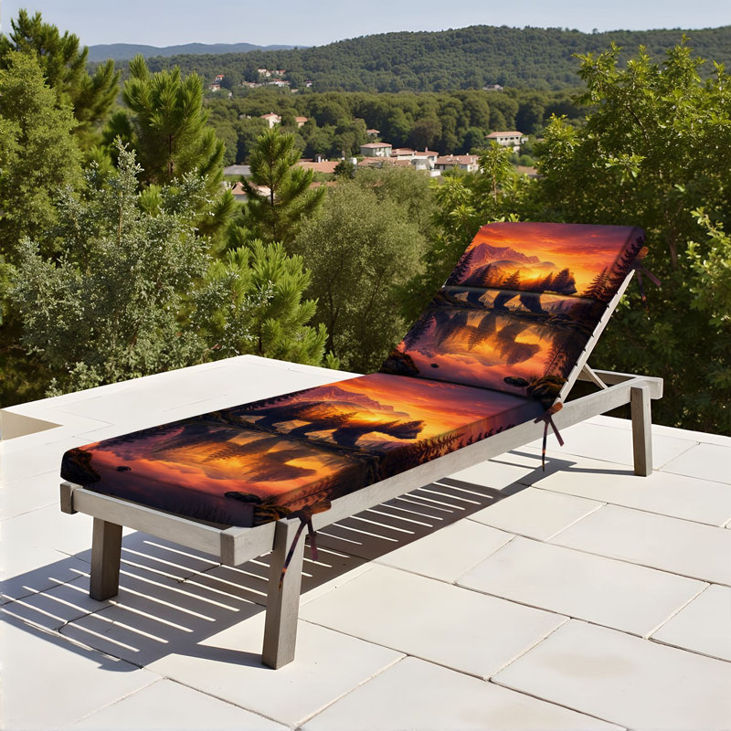  Coussin de patio pour l'extérieur 3 po Majestic Bear Silhouette