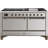 ILVE Majestic II Series 60 inch Dual Fuel Range with 9 Burners, Griddle (Glass Door)-114373885-114373877
