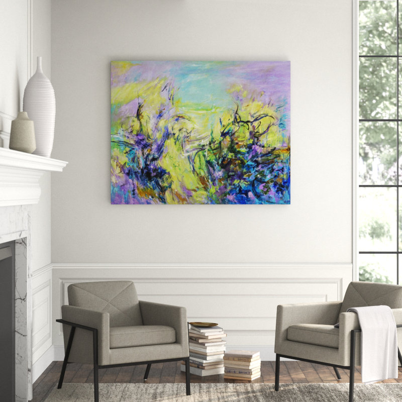 The Clearing by Karen Salup - Wrapped Canvas Painting