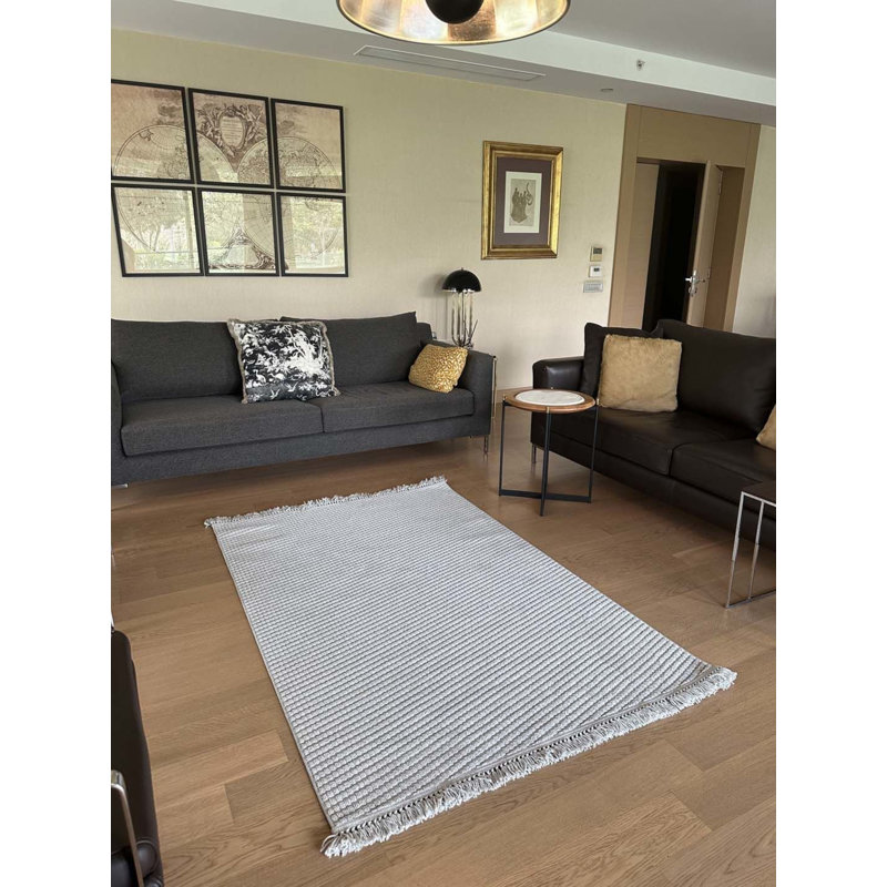 Tivan Striped Indoor / Outdoor Rug, Runner 2'7" x 7'3"