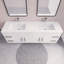 Ensemble de meuble-lavabo double mural 70,5 "Bensley-508742710