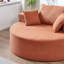 Chaise ronde en peluche avec coussins Teddy-1944875567