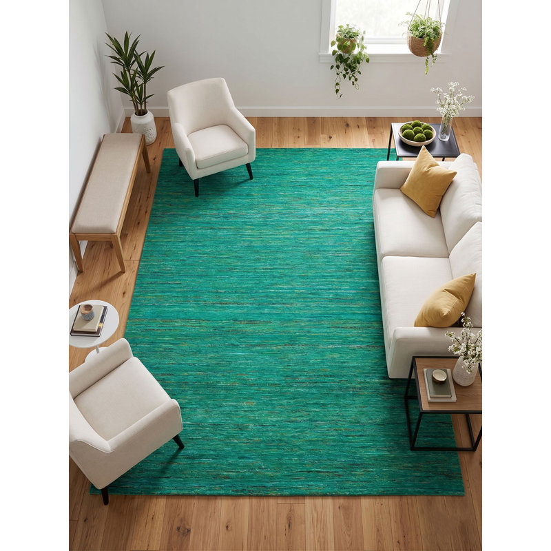 Holi Area Rug in Mustard, Rectangle 12' x 15'