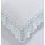 HomeSpace Direct Embroidered Luxury Duvet Cover Set Bedding Set With Pillowcase(s) Evelyn White-112295674