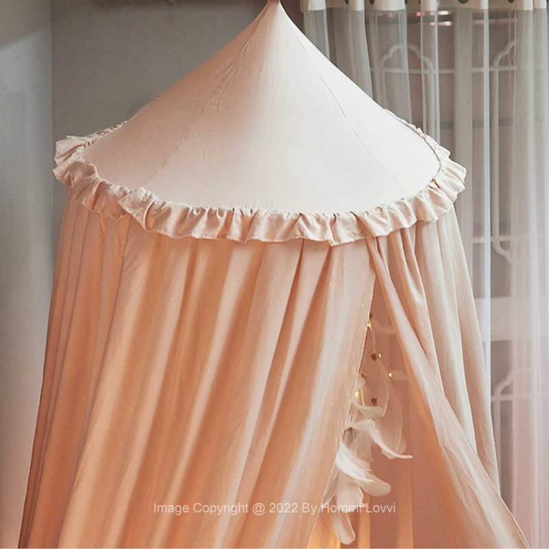 Tente princesse, Rose clair