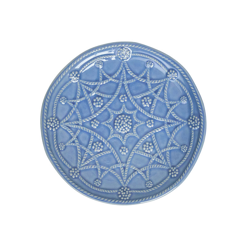 Jardins du Monde Side/Cocktail Plate Assorted - Chambray
