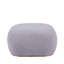 Avilez Chic Boucle Dressing Stool for Bedroom Furniture, Modern Accent Stool with MDF Base