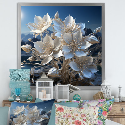 " Sunlit Poinsettia Serenade "