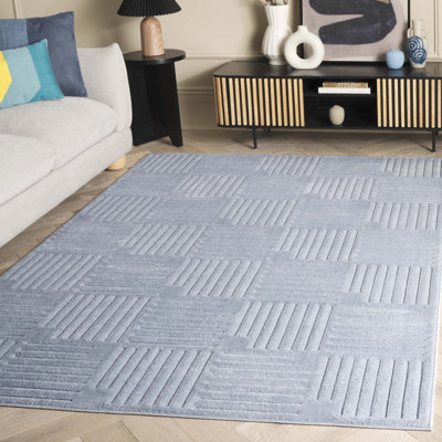 Tapis bleu Selena 678