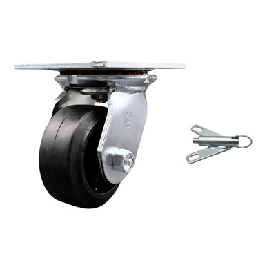 Heavy Duty Rubber on Steel Caster