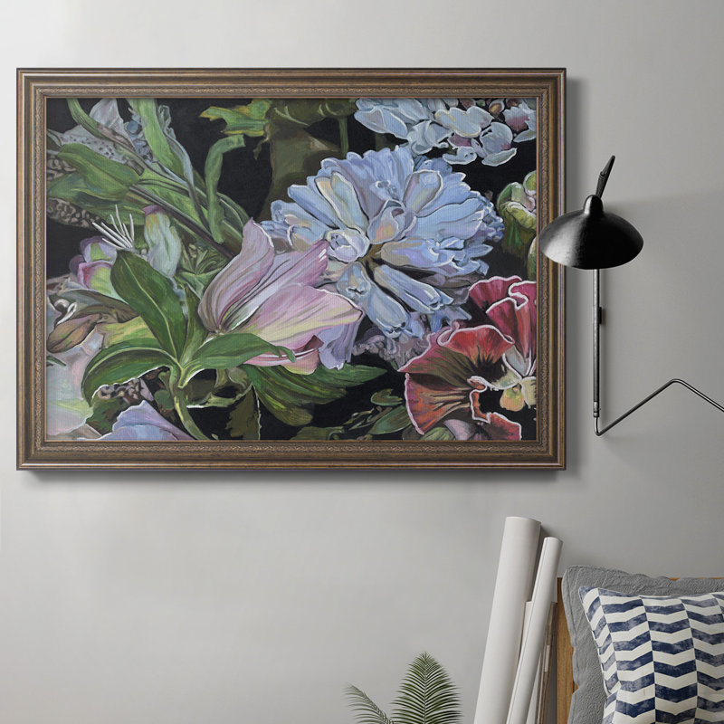 Toile encadrée de qualité supérieure velours foncé II - prête à être accrochée, H 24 po x l 36 po x P 2,5 po