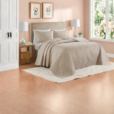 Ensemble de literie réversible en microfibre kaki, style contemporain pour un usage domestique