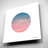 'Ocean Circle' by Seven Trees Design, Acrylic Glass Wall Art-1729022069
