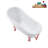 53.1'' x 25.6'' Soaking Acrylic Bathtub-90763180-90763179