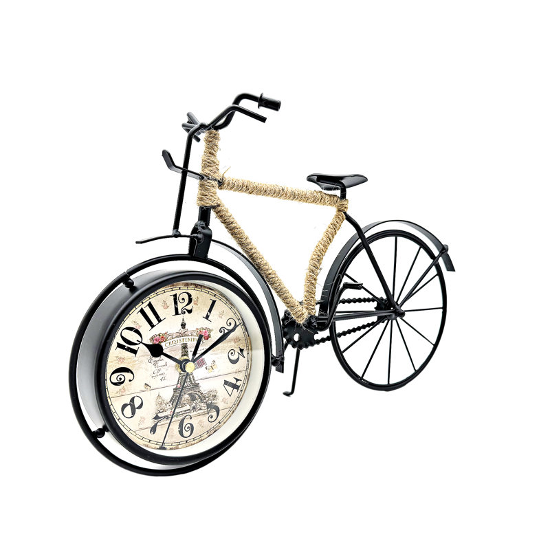 Metal Quartz Movement / Crystal Tabletop Clock