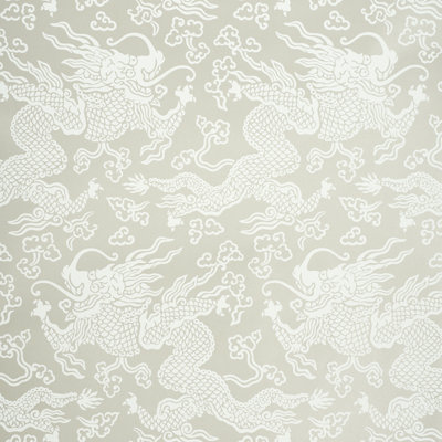 Ruan Dragon Damask Wallpaper