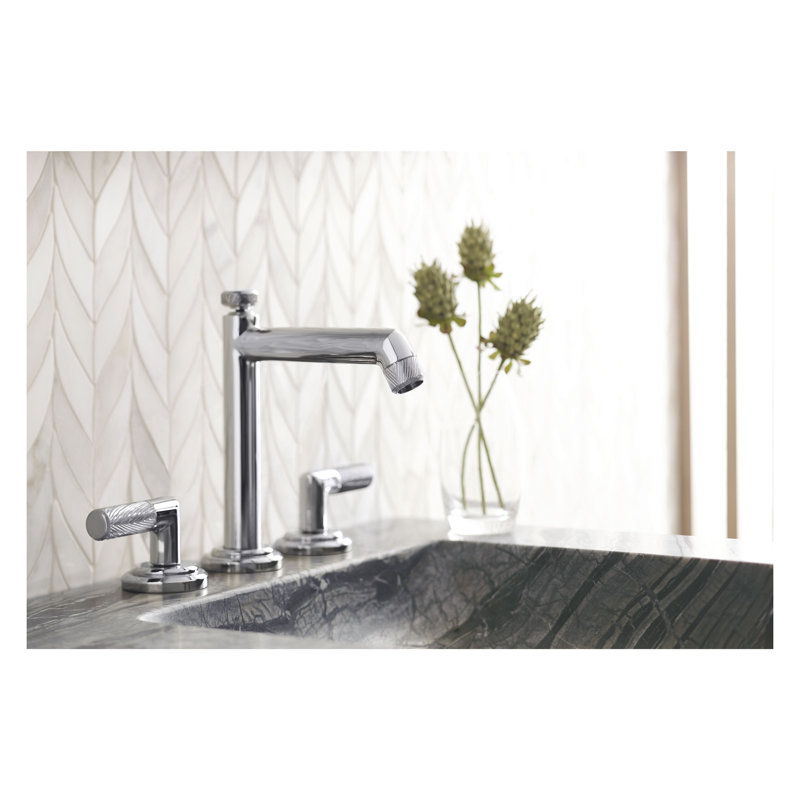 Pinna Paletta® Sink Faucet, Tall Spout, Lever Handles, Chrome