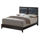 Riverside Vegan Leather Platform Bed