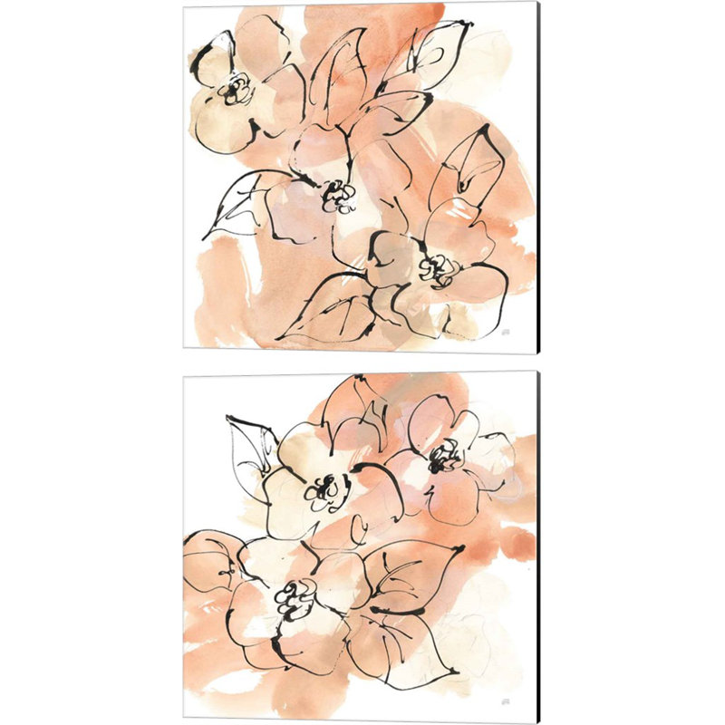 «Terracotta Neutrals» par Chris Paschke, art sur toile (ensemble de 2)