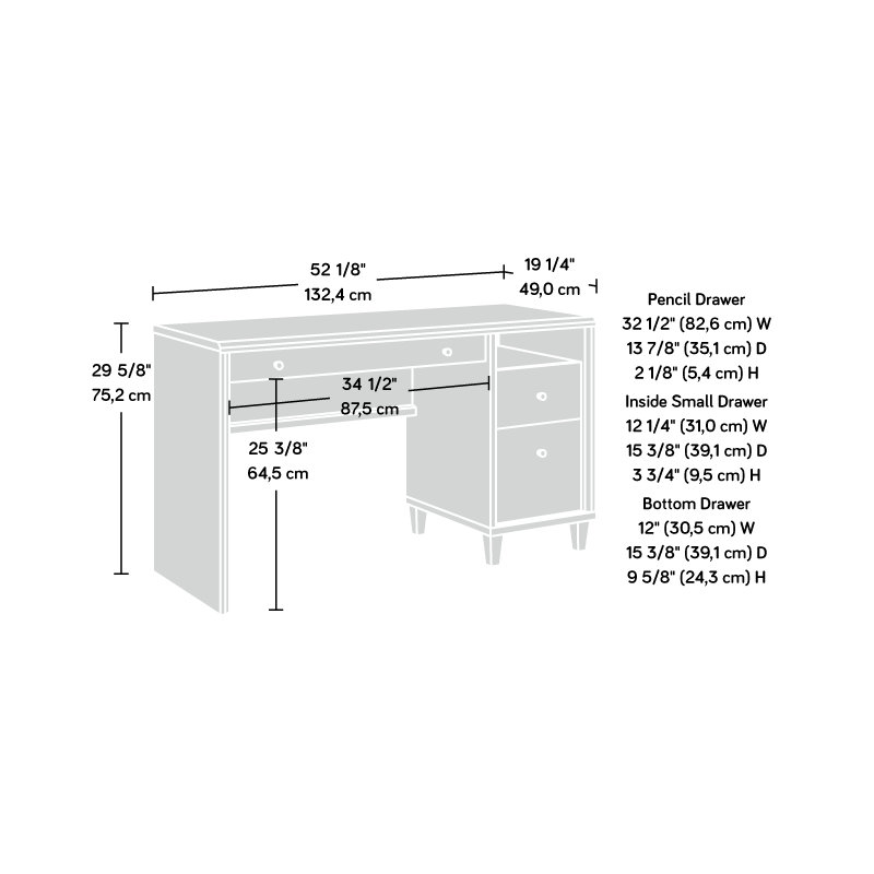 Bureau simple Willow Place