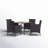 4 - Person Patio Dining Set with Square Table , Cushions Included